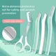 Advanced Eyebrow Trimming Knife Safe Anti-scratch Eyebrow Shaving Tool for Men and Women Beginner