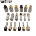 DT-DIATOOL 1pc Dia Vacuum Brazed Diamond Finger Bits With 5/8-11 or M14 or M10 Thread Milling Bits