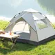 2-3 Personen Zelt Camping Falten im Freien voll automatische Geschwindigkeit offen Regenschutz