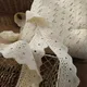 4.5MM WHITE COLOUR COTTON LACE DIY GARMENT RIBBON CURTAIN DECORATION HOME TEXTILE SEWING FABRICE