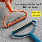 Portable Lint Remover Pet Hair Remover Brush Manual Lint Roller Sofa Clothes Cleaning Lint Brush Fuzz Fabric Shaver Brush Tool