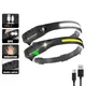 USB Rechargeable Outdoor Induction Headlamp With Built-In Battery Camping Running Fishing Lantern