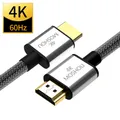 HDMI-kompatibel 4K 2 0 b 2 0 Kabel MOSHOU 4K @ 60Hz HDR ARC Video männlichen zu männlichen für Apple