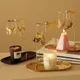 Luxury Decoration Pillar Candle Holder Menorah Ornament Vintage Dining Table Candlesticks Carousel