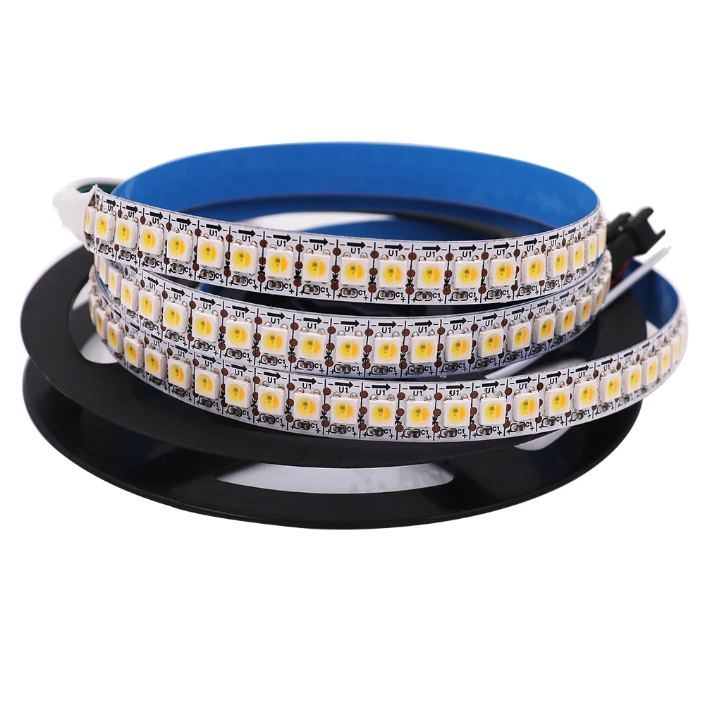 1m 5m SK6812 RGBW RGB WW WWA 4 in 1 LED Streifen 30/60/96/144LED Pixel licht streifen Individuelle Address Band Band IP65/IP67 Image