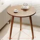 Runde Kleine Kaffee Tische Zentrum Nordic Outdoor Holz Bett Seite Tisch Moderne Design Balkon