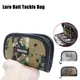 Outdoor Portable Fishing Bag Large Capacity Canvas Zipper Sequins Spoon Lure Bait Tackle Box