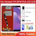 5.93 ''für Huawei Y9 2018 LCD Display Touch Screen Mit Rahmen Digitizer Für Huawei Y9 2018 FLA-L22