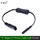 "8" Figure C7 Power Cable With Switch IEC 320 C8 To C7 Extension Cord With On/Off C7 Power Lead