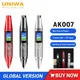 UNIWA AK007 2G Mini Stift Telefon Dual Nano SIM Handy 0.96 "550mAh Handy Bluetooth Dialer 0 08 MP