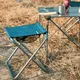 Outdoor Aluminum Alloy Folding Stool Portable Fishing Camping Stool Beach Chair