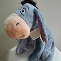 Free Shipping 35cm 13.8'' Eeyore Donkey Stuff Animal Soft Plush Toy Cute blue Donkey Doll Birthday