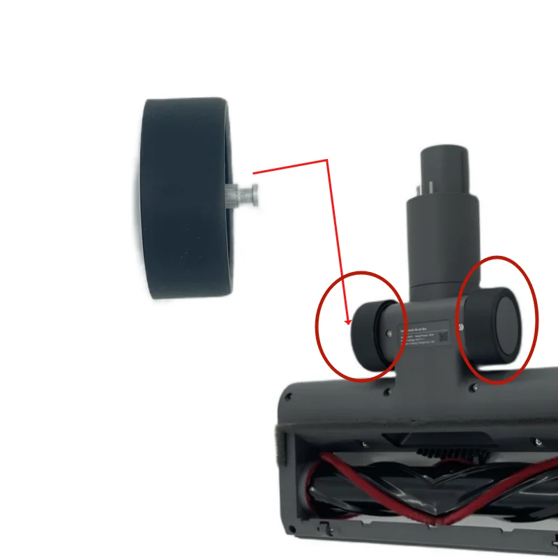 Original Xiaomi G9/G10 Staubsauger Roboter Reiniger Teppichbürste Montage Zubehör Hinterrad Image
