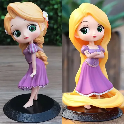 Disney 11cm Rapunzel Rapunzel Action Figur Modell Anime Mini Dekoration PVC Sammlung Figur Spielzeug