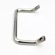 304 stainless steel round bar bending angle flat head inclined handle industrial cabinet door handle