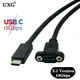 USB 3.1 Type C Male To Female Extension Cable With Panel Mount Screw USB C Female To USBc Male