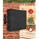 TV Cover for 30- 58 inch LCD TV Dust-proof Microfiber Cloth Protect LED Screen Weatherproof Outdoor