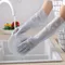 Haushalt Reinigung Handschuhe Gummi Küche Dish Waschen Handschuhe Küche Reinigung Werkzeuge