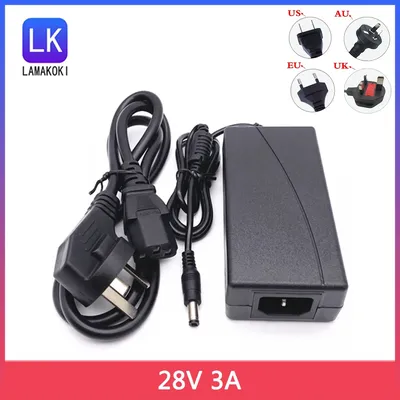 28V 3A Schaltnetzteil 28V 3A Power Adapter 28V 3A DC Stabilisierte Netzkabel 3000ma Image