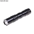 Waterproof Mini LED Flashlight Torch Pocket Light Portable Lantern AA Battery Powerful Led For