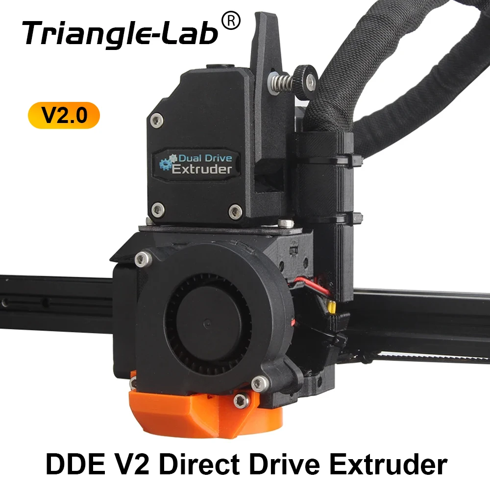 Trianglelab DDE V2 Direct Drive Extruder Upgrade-Plan für Creality Ender-3 CR10 Series 3D-Drucker, kompatibel mit TD6 HOTEND Image