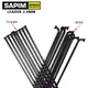 Bicycle Spokes SAPIM Champion 2.0 Round Spoke J-bend/straight Pull Head Bicycle Spokes Black Bicycle