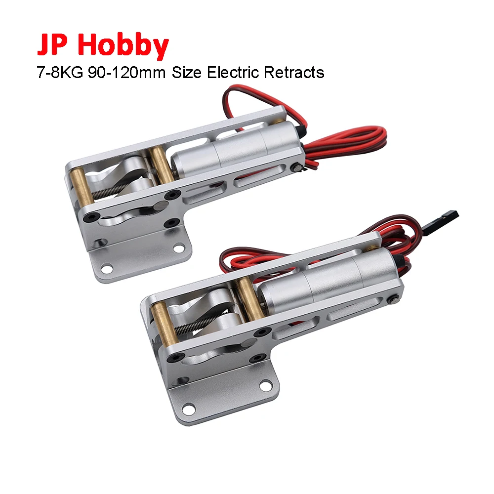 JP Hobby Full Metal ER-120 Alloy CNC Electric Retracts Gear für 7–8 kg 90–120 mm große Jets RC-Flugzeugmodell
