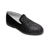 Neue Comfy Jungen Party Schuhe Wurf Und Große Jungen Vintage Samt Strass Designer Loafers Beleg Auf