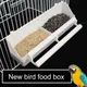 Bird Feeder Feeding Dish Easy Cleaning Parakeet Cockatiel Food Feeder Reusable Parrot Food Dispenser