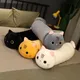 Kawaii Cat Long Pillow Sofa Cushion Plush Toy Stuffed Cartoon Cat Animal Doll for Kids Baby Girls