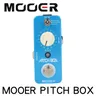 MOOER Pitch Box Compact Wirkung Pedal Harmonie Pitch Verschiebung Detune 3 Modus True Bypass Gitarre