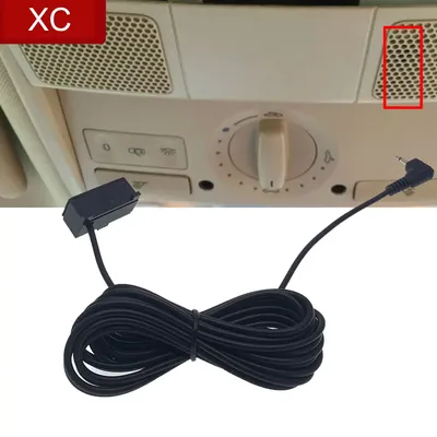 2,5mm Klinkenst ecker Auto Audio Mikrofon HD Anruf Ersatz externes Mikrofon Freis prec heinrich tung Image