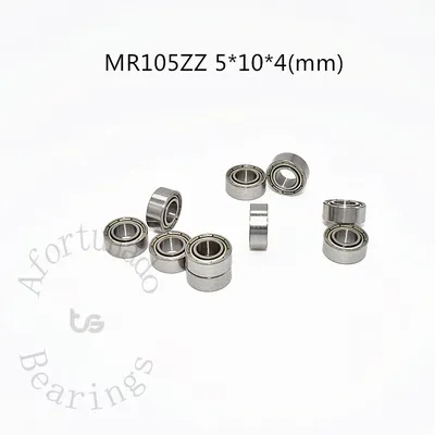 Mr105zz Miniatur lager 10 Stück 5*10*4(mm) versand kostenfrei Chromstahl Metall versiegelte