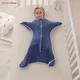 Insular Newborn Baby Girl Boy Anti-Startle Sleeping Bag Cotton Baby Wrap Receiving Swaddling Blanket