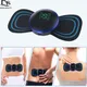 Mini Ems elektrische Nacken massage gerät Pad Schulter Hals Rücken Massage Patch Vibrator Schmerz