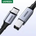 Ugreen USB C to USB Type B 2.0 Cable for New MacBook Pro HP Canon Brother Epson Dell Samsung Printer