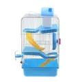 Portable Hamster Cage Three Layer Hamster Travel Carrier Small Pets House for Gerbil Chinchilla