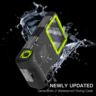 Underwater Professional Diving Case For Samsung S25 Edge S24 FE S23 Ultra A55 A15 Waterproof For iPhone 16E 15 Pro Max 14 Case