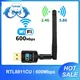 TEROW 5B10 600Mbps Wireless Adapter Card Bluetooth 5.8GHz+2.4GHz USB Wifi Receiver Adapter wifi