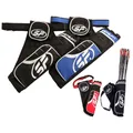 3 Tubes Arrow Quiver Adjustable Belt Back Quiver Arrow Bag-3 Color For Chioce