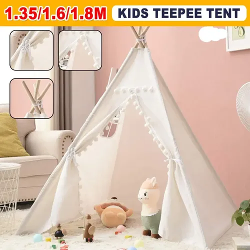 1 35-1 8 m Kinder Zelt Für Kinder Tragbare Tipi Infantil Haus Tipi Spiel Zelte Camping Zelt Im
