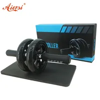 Aiersi AB Roller No Noise Nicht-Slip Bauch Rad Mit Matte Für Home Gym Übung Fitness Ausrüstung