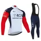 Ineos Herbst 2023 Pro Team Radfahren Jersey19D Bib Set MTB Uniform Fahrrad Kleidung Quick Dry Bike