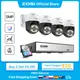 ZOSI 5MP PTZ PoE CCTV Security Camera System AI Face Person Vehicle Detect 4K 8CH Expand 16CH NVR