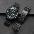 For Casio Plastic Steel Frosted Sweat-Proof Replace Accessories G-SHOCK GA-1000 1100 Air Fighter