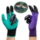 Garden Gloves With Claws Latex Work Gloves Breathable Waterproof Earth-Digging Planting