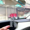 Islam Shahada Ayatul Kursi 45 cm Ketten Kristall Auto Anhänger Auto hängen muslimische Geschenke