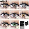 AMARA LINSEN OMG Serie Braun Auge Farbe Kontakte Kontakte für Augen Braun Kontakte