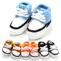 Adorable Knitting Baby Shoes Multi Color Infant Crib Shoes Newborn Prewalker Handmade Baby Girl Boy