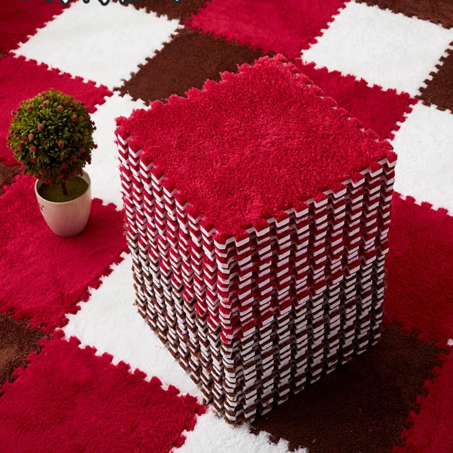 5/10/20 Pcs DIY 30*30*1,1-1,2 cm Dicke Wohnzimmer Schlafzimmer Kinderzimmer Weichen Teppich magie Patchwork Jigsaw Splice Baby Klettern Matte